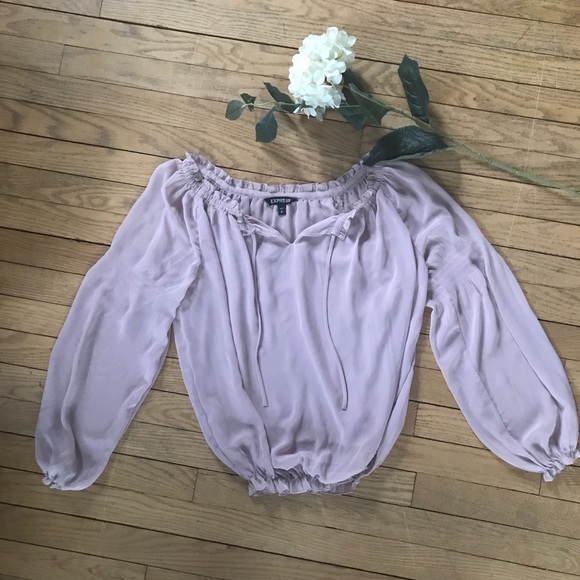 Express Tops - Express Blush Blouse